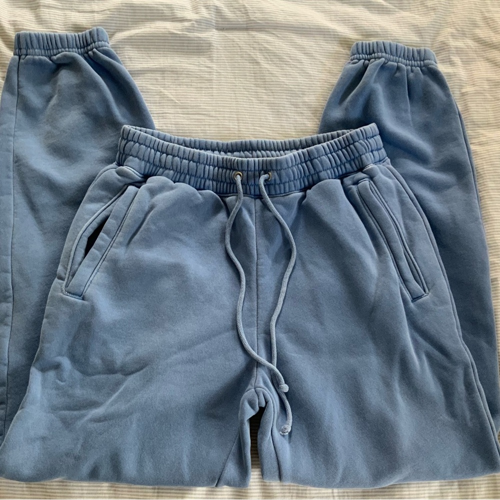 Abercrombie & Fitch Light Blue Joggers